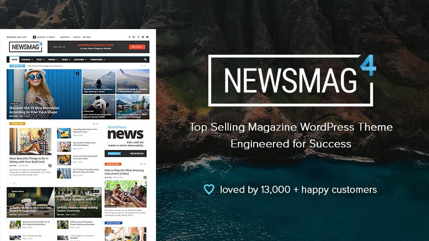 Newsmag - Newspaper & Magazine WordPress Theme