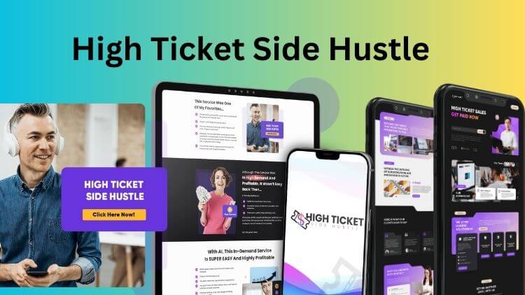 Are you looking for a lucrative side hustle that can earn you over $337 per hour? Look no further! The High Ticket Side Hustle is here to revolutionize the way you make money. What is the High Ticket Side Hustle? The High Ticket Side Hustle offers a simple yet powerful method to earn $1,350 payments from local businesses without the need for cold calling or hard selling. Leveraging the power of AI, this side hustle provides a quick and easy way to generate substantial income with no prior experience or technical skills required. Key Features of the High Ticket Side Hustle No Cold Calling or Hard Selling: Say goodbye to traditional sales tactics. Clients come to you, making the process smooth and stress-free. AI-Powered Fulfillment: Leverage the capabilities of AI to streamline service delivery, ensuring efficiency and quality. Step-by-Step Training: Access comprehensive training that guides you through the entire process, enabling you to start seeing results quickly. Recurring Income Potential: Learn how to create a steady stream of income with this side hustle, allowing you to earn even while you sleep. Imagine having clients lined up to avail of your services, each payment totaling $1,350 or more. This isn't just a side hustle; it's a gateway to financial freedom and stability. The Power of AI in 2024 In 2024, AI continues to revolutionize various industries, making tasks simpler and more efficient. Our High Ticket Side Hustle harnesses the power of AI to offer a lucrative opportunity that can benefit both you and local businesses. AI is not a threat but a powerful tool when utilized correctly. With the right guidance and strategy, AI can simplify tasks that were once considered challenging. Our side hustle service exemplifies this concept, allowing you to earn substantial payments with ease. Benefits of the High Ticket Side Hustle Low Entry Barrier: Get started with minimal prerequisites and launch your side hustle in no time. Scalability: Scale your earnings from initial $497 payments to a full-fledged six-figure business effortlessly. Financial Freedom: Take control of your financial future and achieve your monetary goals with this proven system. Instant Payments: Learn a two-step method that enables you to receive payments promptly, providing a quick boost to your income. Whether you're aiming to bolster your bank account, clear off debts, or establish a sustainable source of income, the High Ticket Side Hustle offers a pathway to success. Why Choose the High Ticket Side Hustle? If you are looking to boost your income, pay off bills, or simply fatten up your bank account, the High Ticket Side Hustle is the perfect solution. With a two-step method for immediate payments and a focus on simplicity and efficiency, this side hustle offers a unique opportunity to earn substantial income without the need for complex websites or face-to-face interactions. Frequently Asked Questions What Is A High Ticket Side Hustle? A high ticket side hustle involves selling expensive services or products, generating substantial income from fewer sales. How Does The Client-attraction System Work? The client-attraction system uses targeted marketing and automation to draw clients, eliminating the need for cold calling. Do I Need Experience To Start? No prior experience is necessary. The training provides step-by-step guidance to help beginners succeed. How Much Can I Earn? You can earn upfront payments of $1,350 or more, and create a recurring income stream. Is This Side Hustle Suitable For Beginners? Yes, it's designed for beginners with no technical skills or AI experience required. What Makes This Side Hustle Easy? The use of AI and a proven client-attraction system simplifies the process, making it easy to get started. Are Sales Skills Required? No hard selling or cold calling is needed. Clients come to you through the client-attraction system. Can I Make Recurring Income? Yes, the system allows you to set up recurring income streams, making money even while you sleep. How Quickly Can I See Results? You can start seeing results and clients within minutes by following the step-by-step training. Is This Side Hustle Sustainable? Yes, it leverages AI and a high perceived value service that businesses consistently need, ensuring long-term viability. Conclusion Embrace the simplicity and profitability of the High Ticket Side Hustle in 2024. With the right guidance and tools provided, you can embark on a journey towards financial success without the complexities of traditional business models. Start your side hustle today and unlock the earning potential that awaits you! For more details and to kickstart your High Ticket Side Hustle journey, visit here.